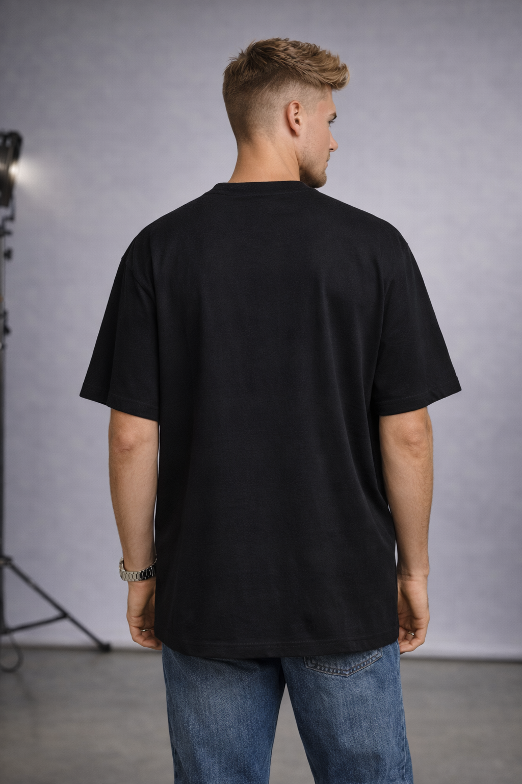 Black Oversized T-shirt