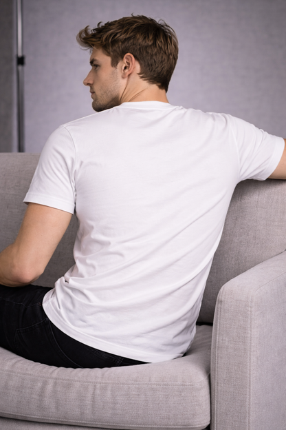 Sanskrit Quote Graphic Premium Cotton T-Shirt