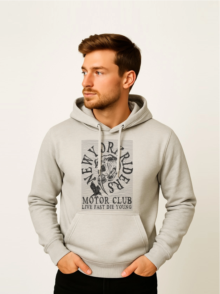 Motor Clube Prints Hoodies