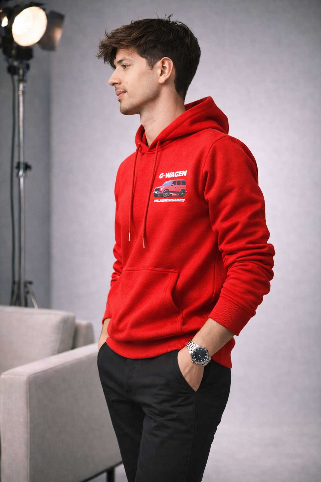 Men’s Essential Graphic Hoodie