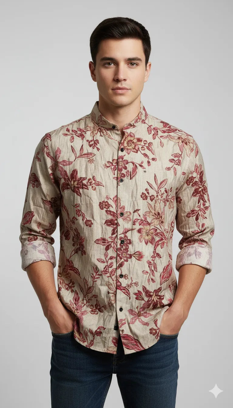 Floral Print Shirt