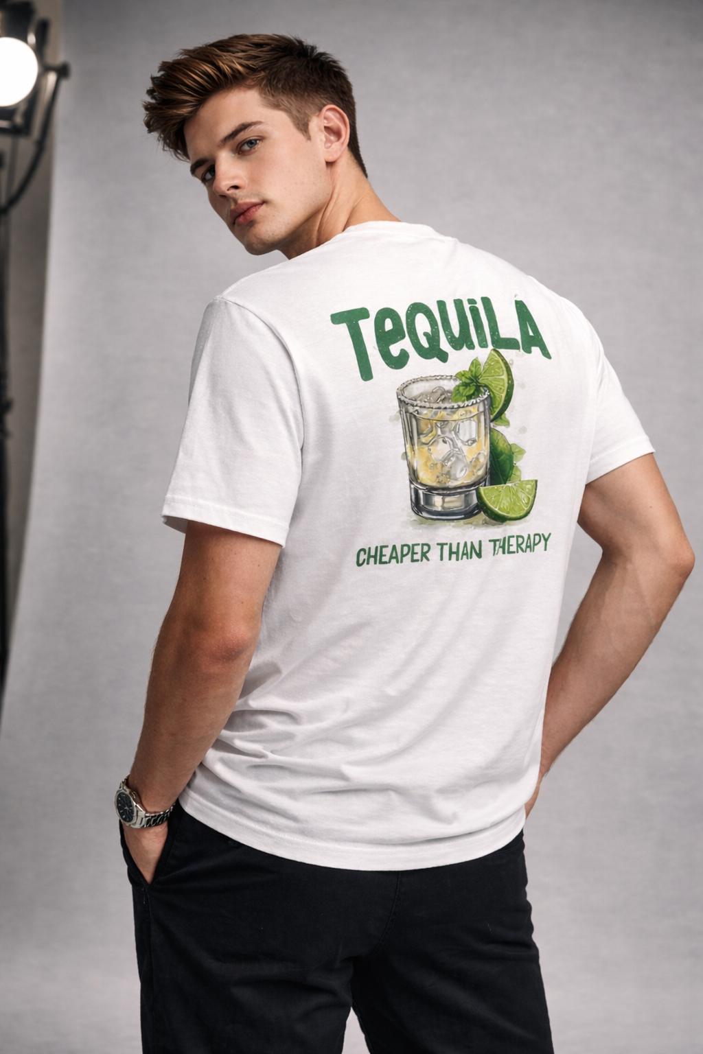 Tequila Graphic Printed T-Shirt