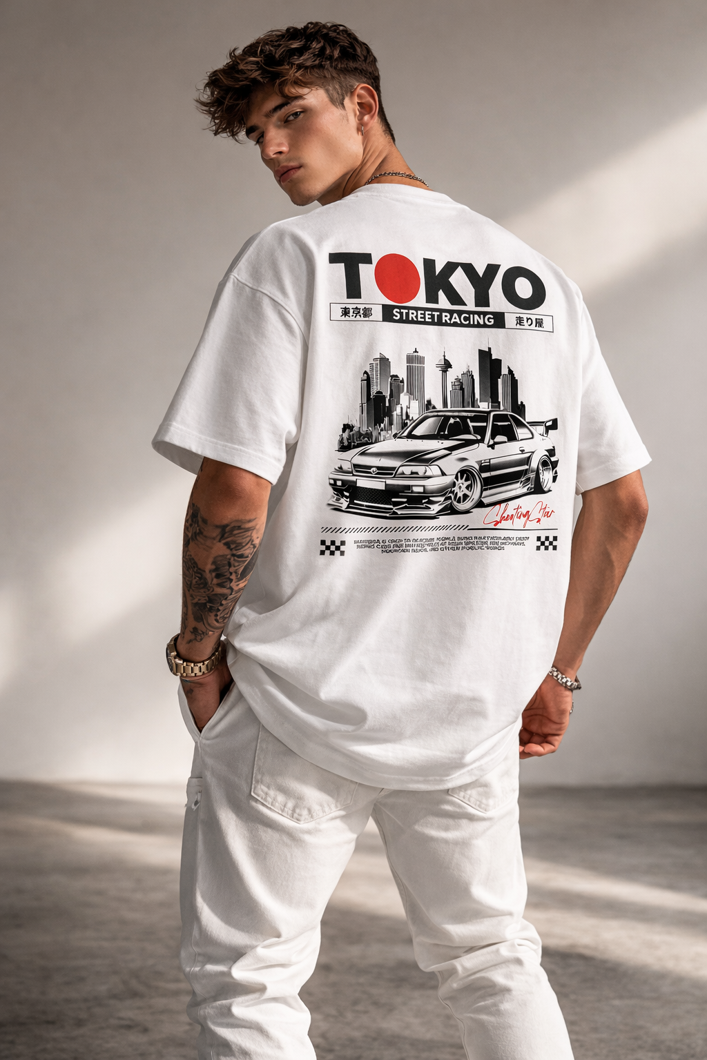 Tokyo Street Racing Oversized T-Shirt