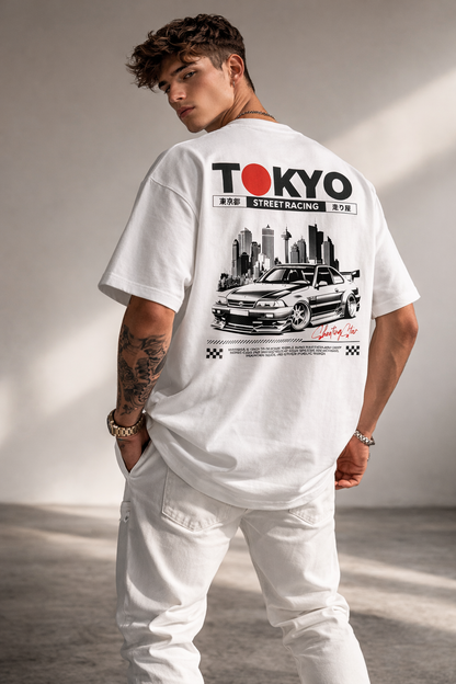 Tokyo Street Racing Oversized T-Shirt