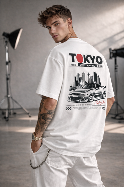Tokyo Street Racing Oversized T-Shirt