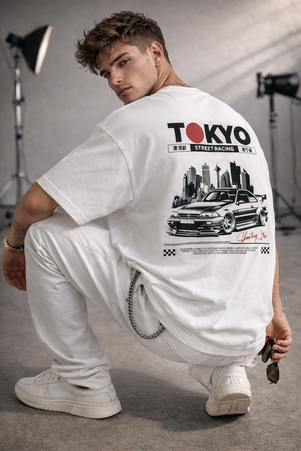 Tokyo Street Racing Oversized T-Shirt