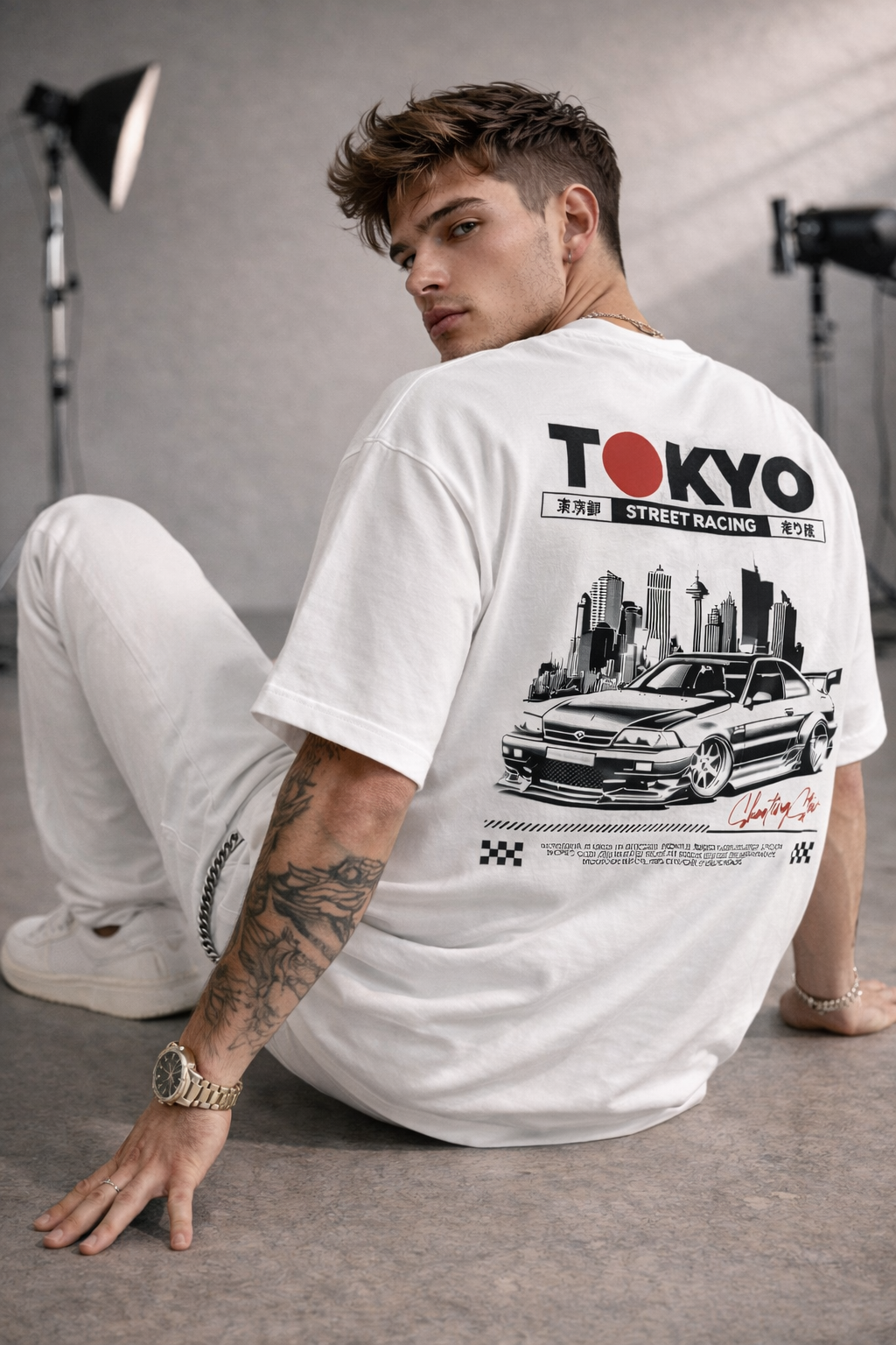 Tokyo Street Racing Oversized T-Shirt
