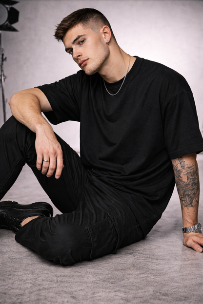 Malibu Vibe California Printed T-Shirt – Black