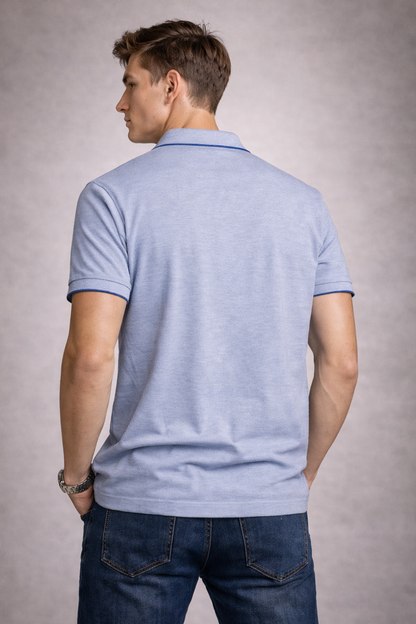 Premium Sky Blue Polo T-Shirt