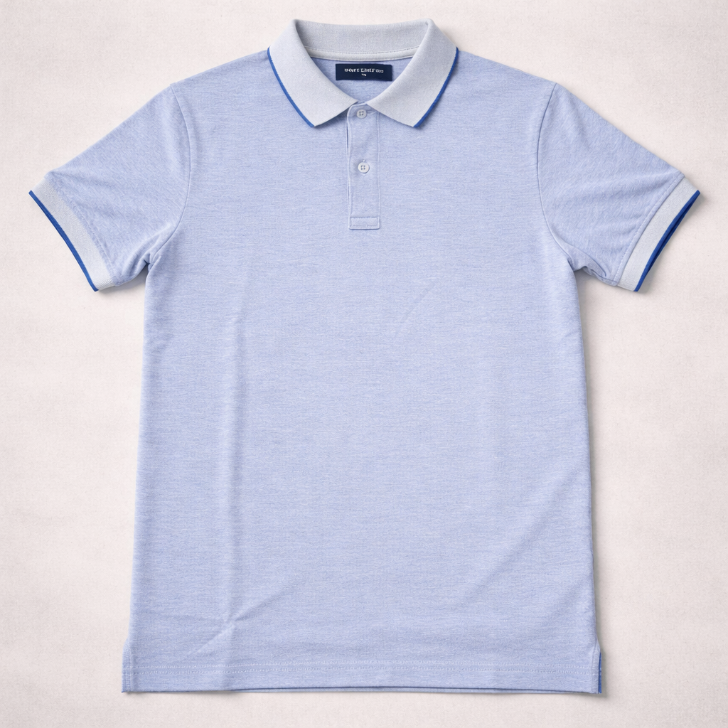 Premium Sky Blue Polo T-Shirt