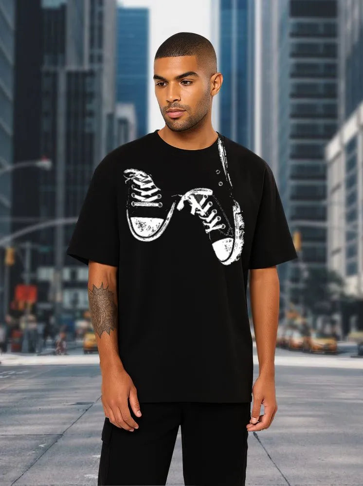 Black Oversized T-shirt