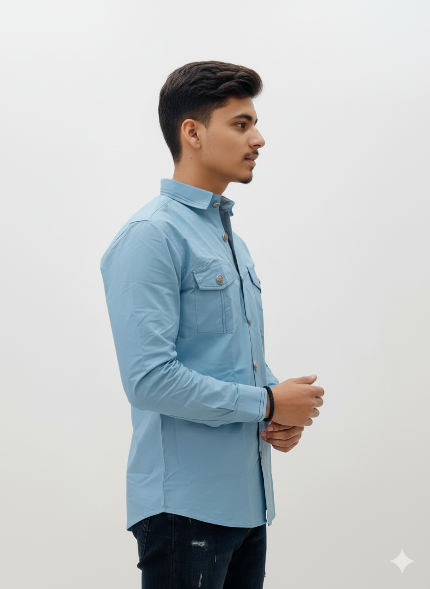 Sky Blue Duel Pocket