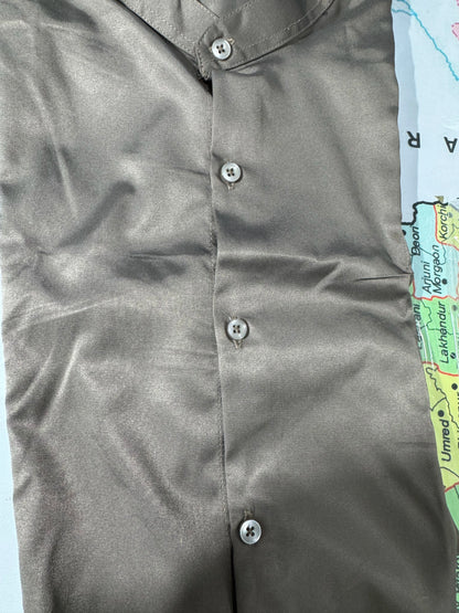 The Modernist Band Collar Shirt.