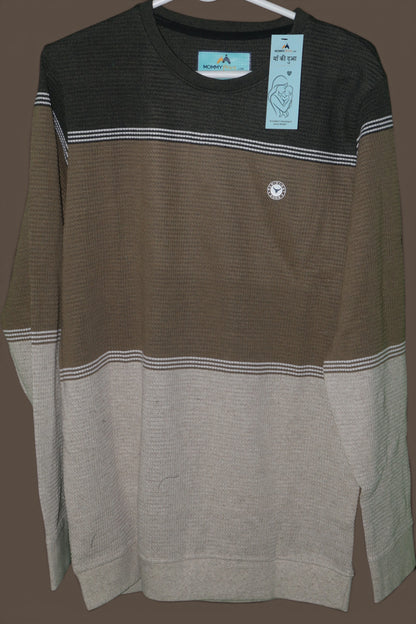 Auto Striper Cores Knitted Light Cream