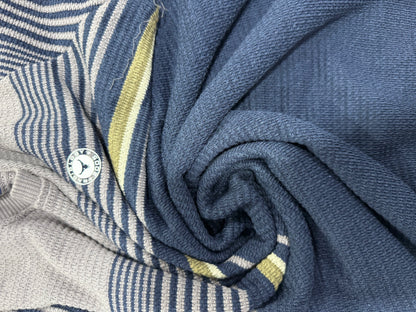 Premium Navy Blue Cores Knitted