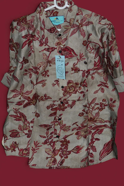 Floral Print Shirt