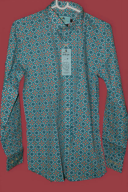 Small-scale Floral Shirt