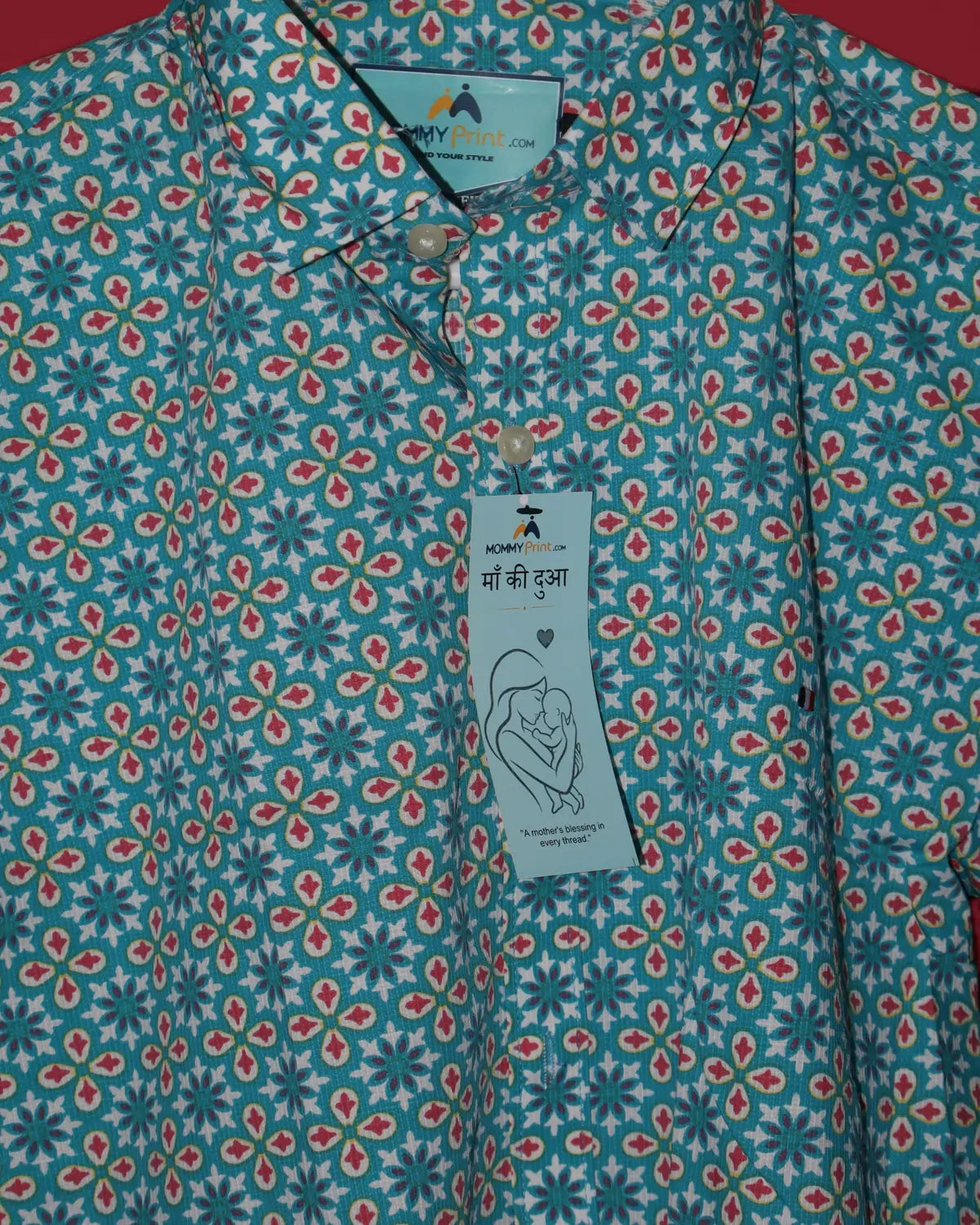 Small-scale Floral Shirt