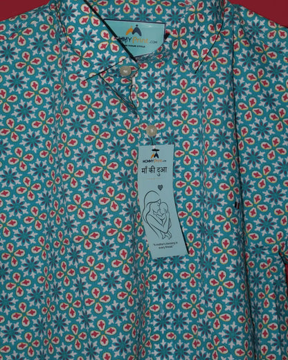 Small-scale Floral Shirt