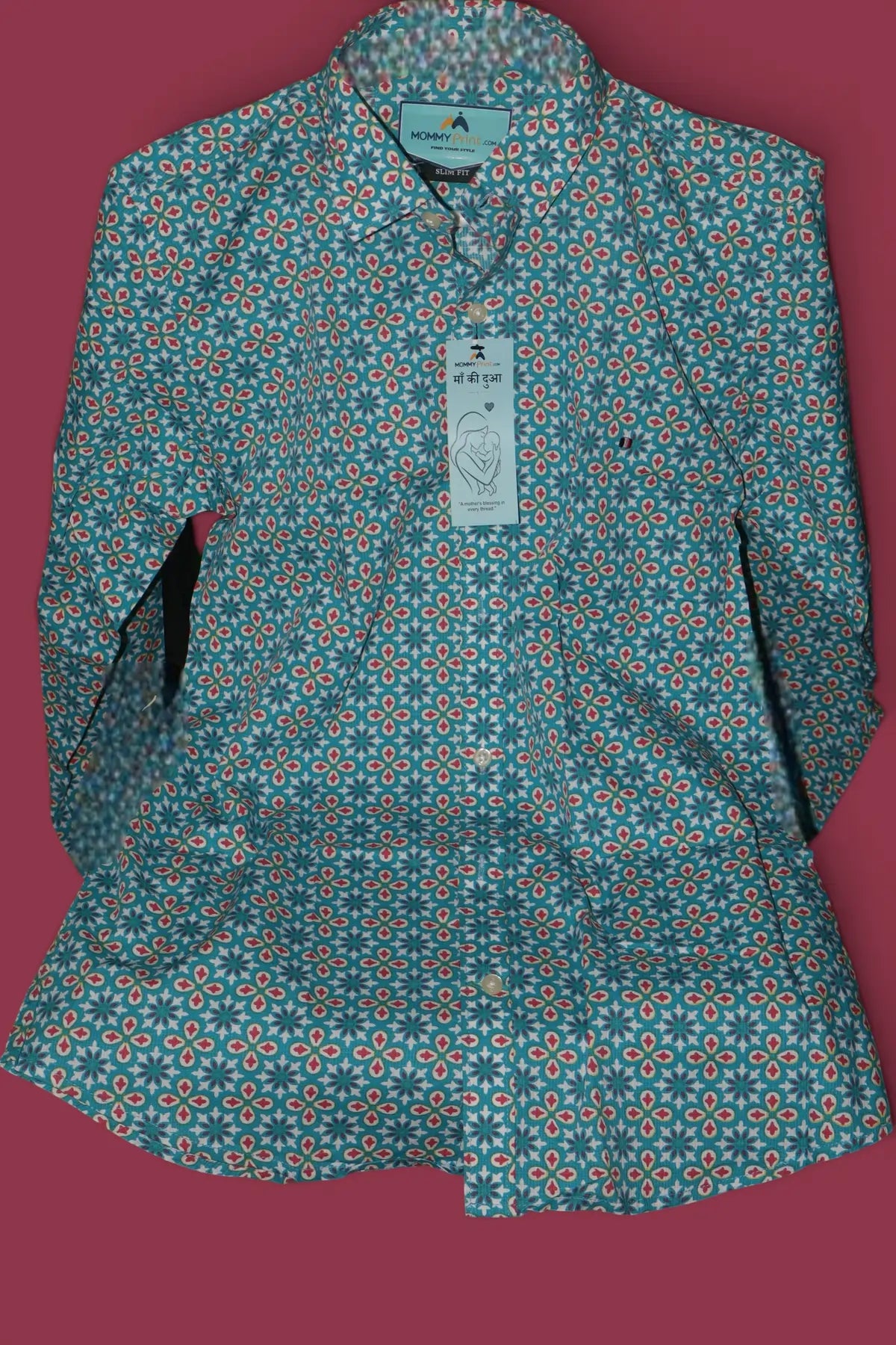 Small-scale Floral Shirt