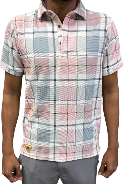 Premium Checked Polo T-shirt