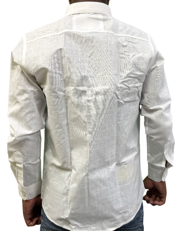 Premium Linen Shirt â€“ Classic White