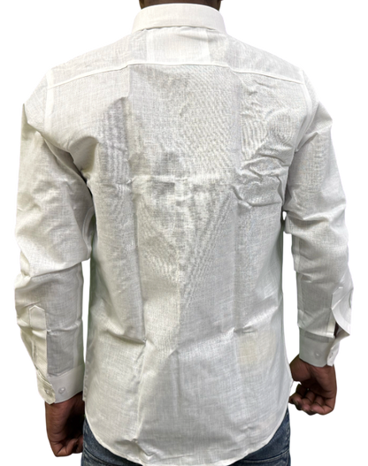 Premium Linen Shirt â€“ Classic White