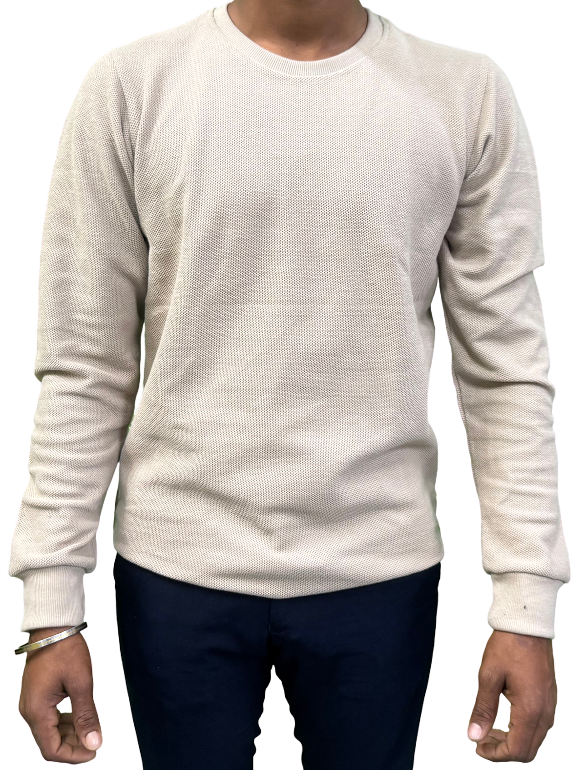 Popcorn Lycra Premium Full Sleeve T-Shirt