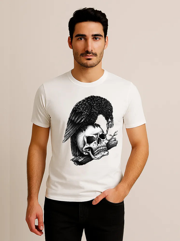 Skull And Crow T-shirt