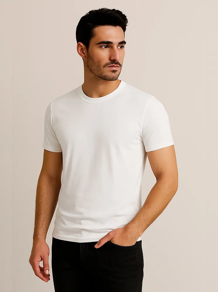 Plain Round Neck