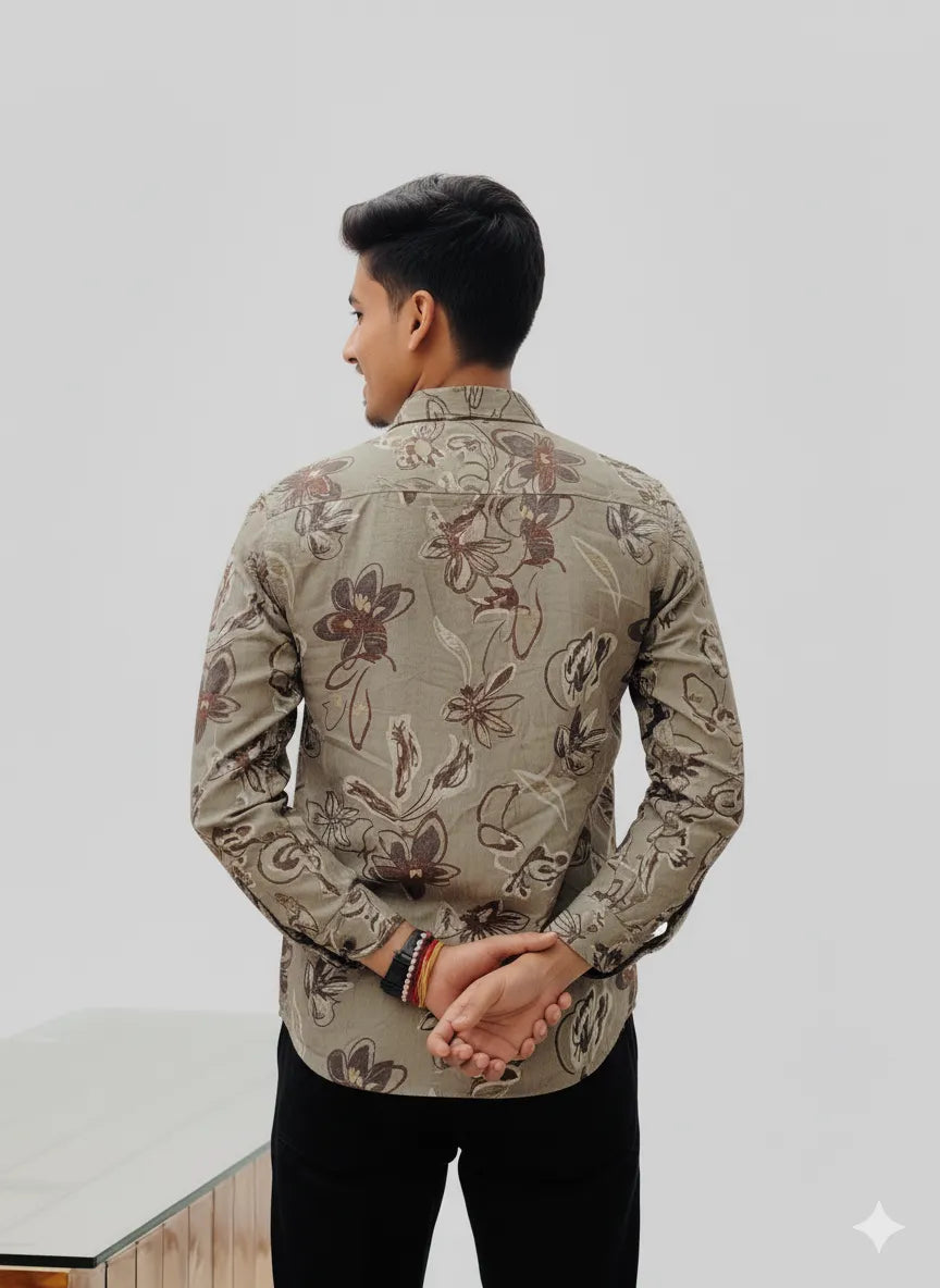 Abstract Floral Print