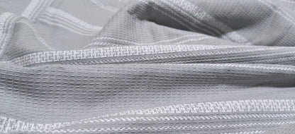 Grey Textured Stripe Shirt