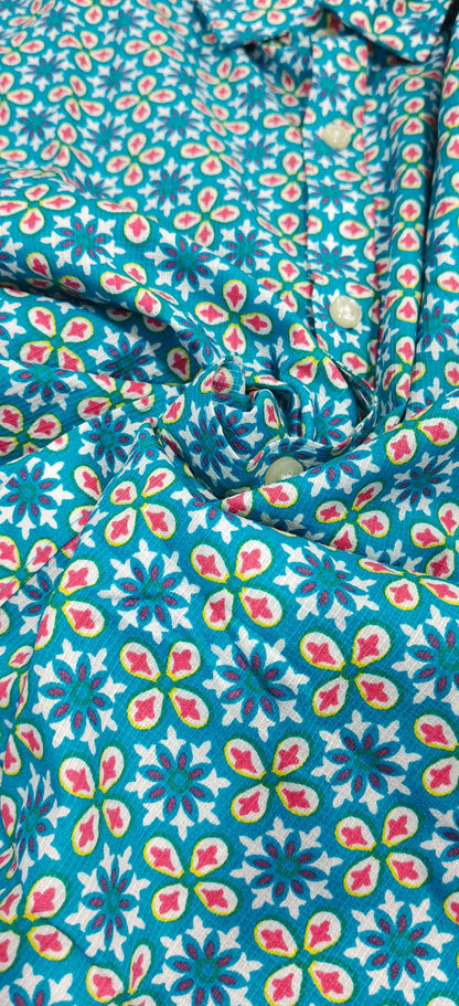Small-scale Floral Shirt