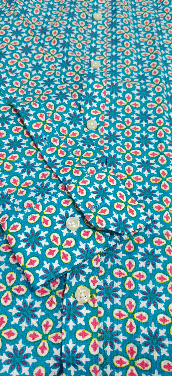 Small-scale Floral Shirt