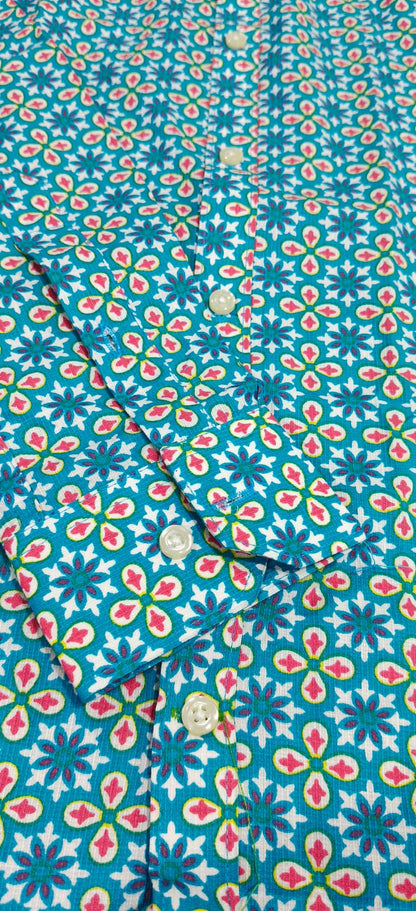 Small-scale Floral Shirt
