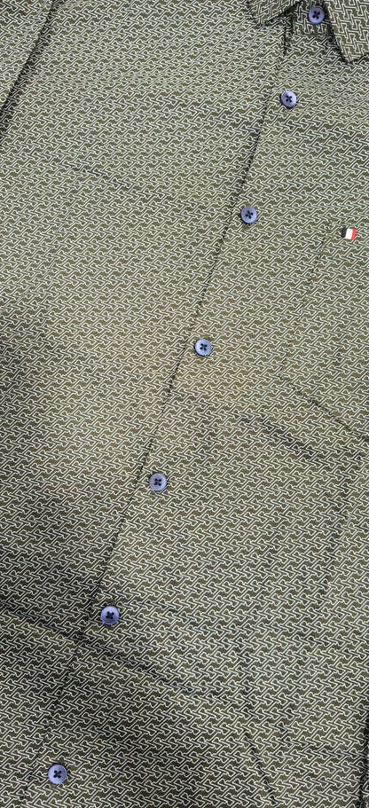 The Urban Geo-Pattern Smart Smart Shirt