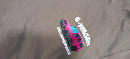 Men’s Urban Graphic Hoodie – Olive Green