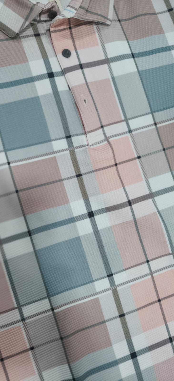 Premium Checked Polo T-shirt