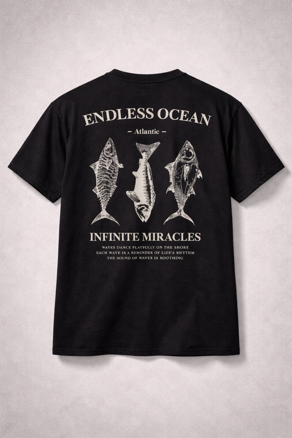 Endless Ocean Oversized Graphic T-Shirt