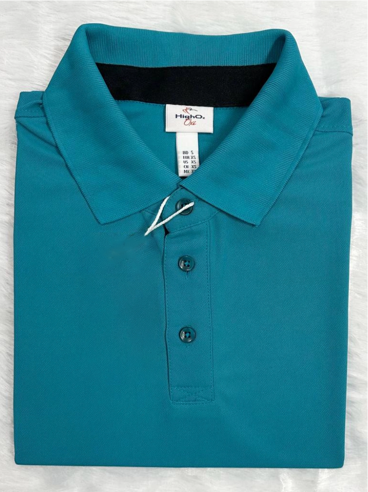 Sky Blue Polo T-shirt (Higho2 Premium T-shirt)