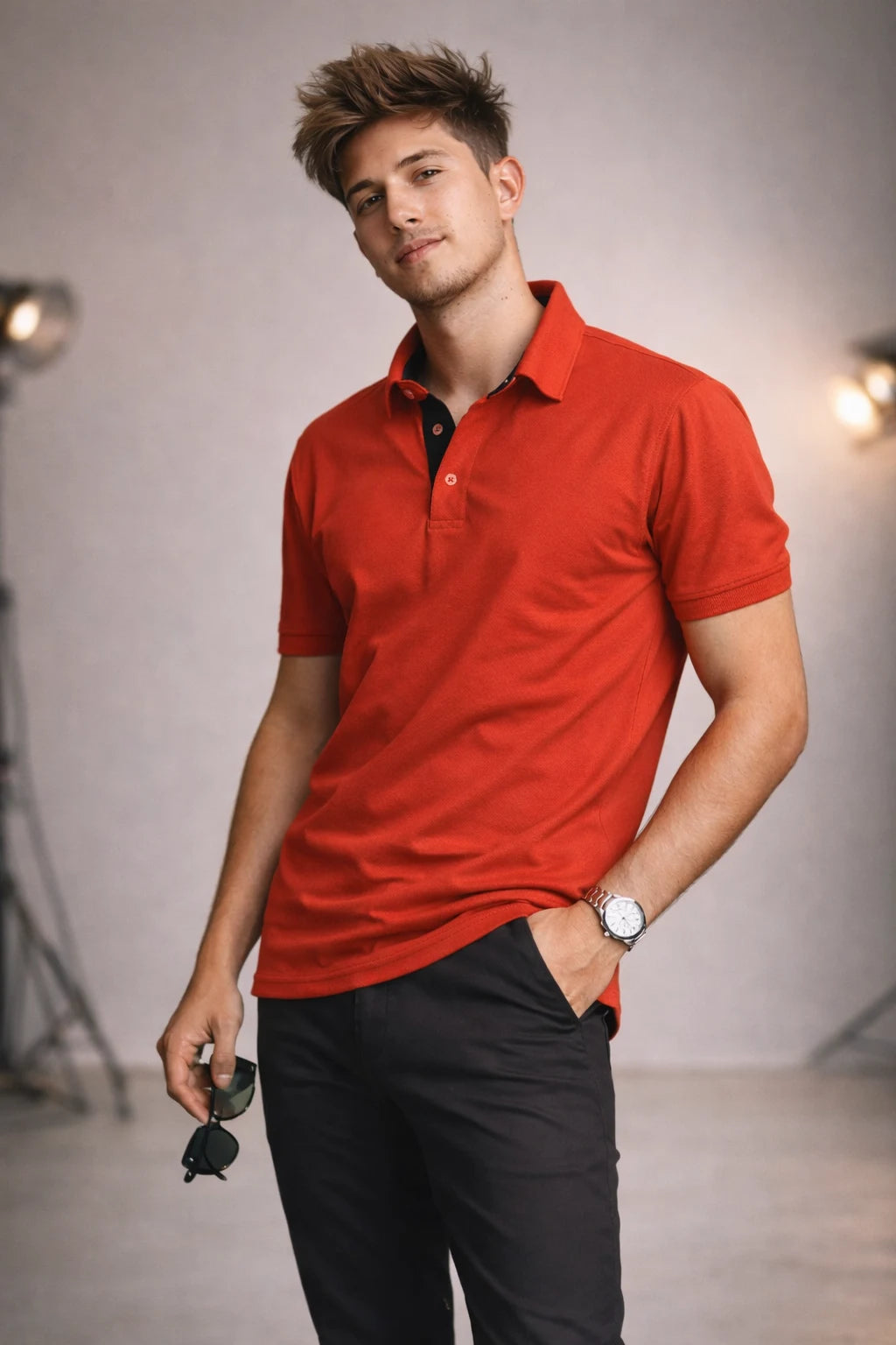 UrbanEase Solid Polo