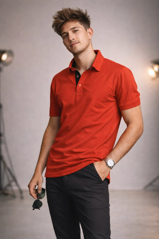 UrbanEase Solid Polo