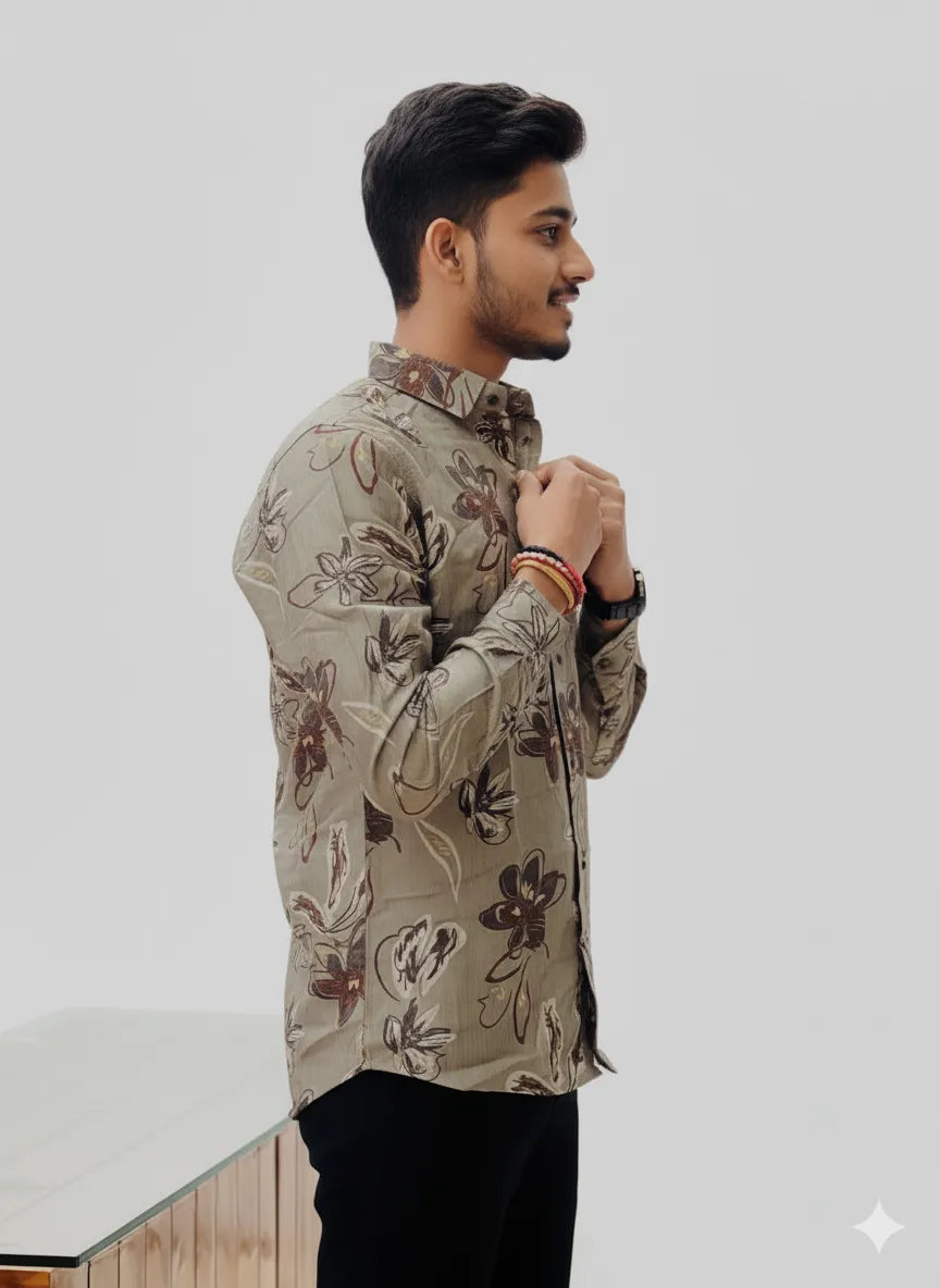 Abstract Floral Print