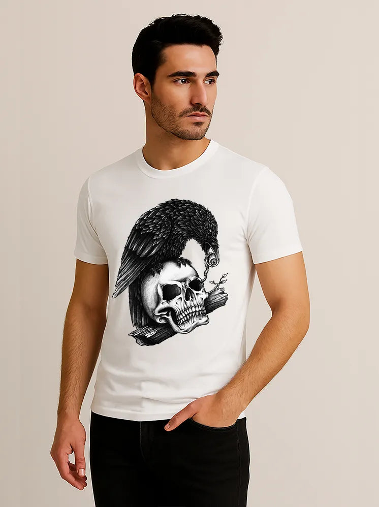 Skull And Crow T-shirt