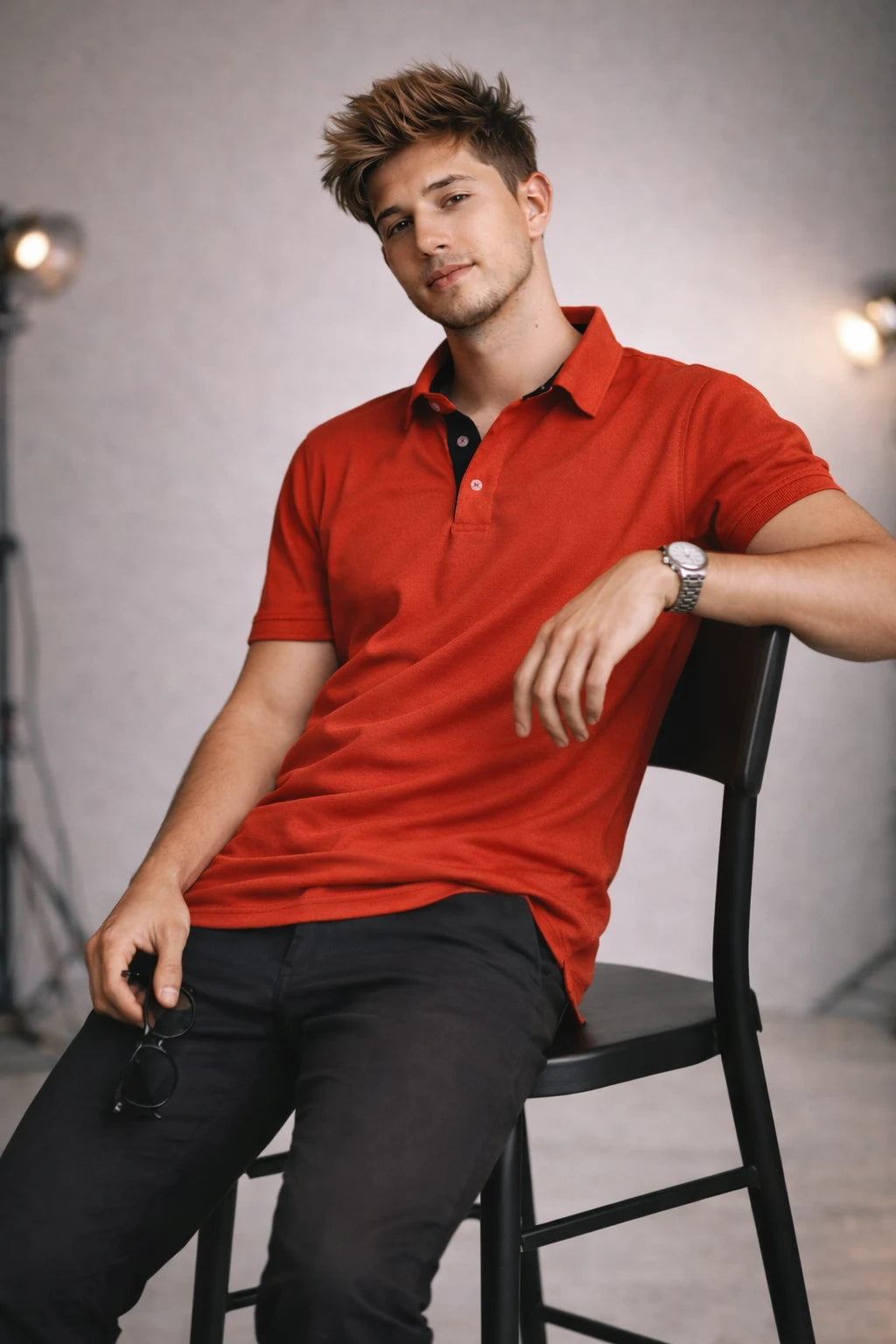 UrbanEase Solid Polo