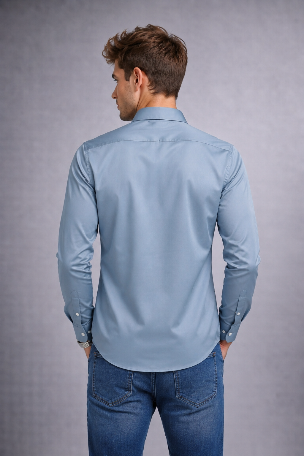 The Luxe  Satin Shirt
