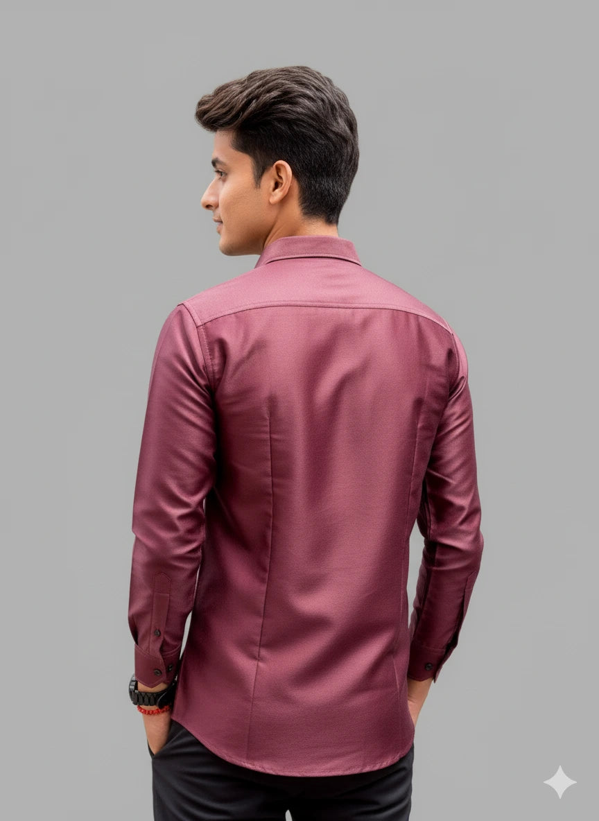 Flowers Red Print Casual Shirts