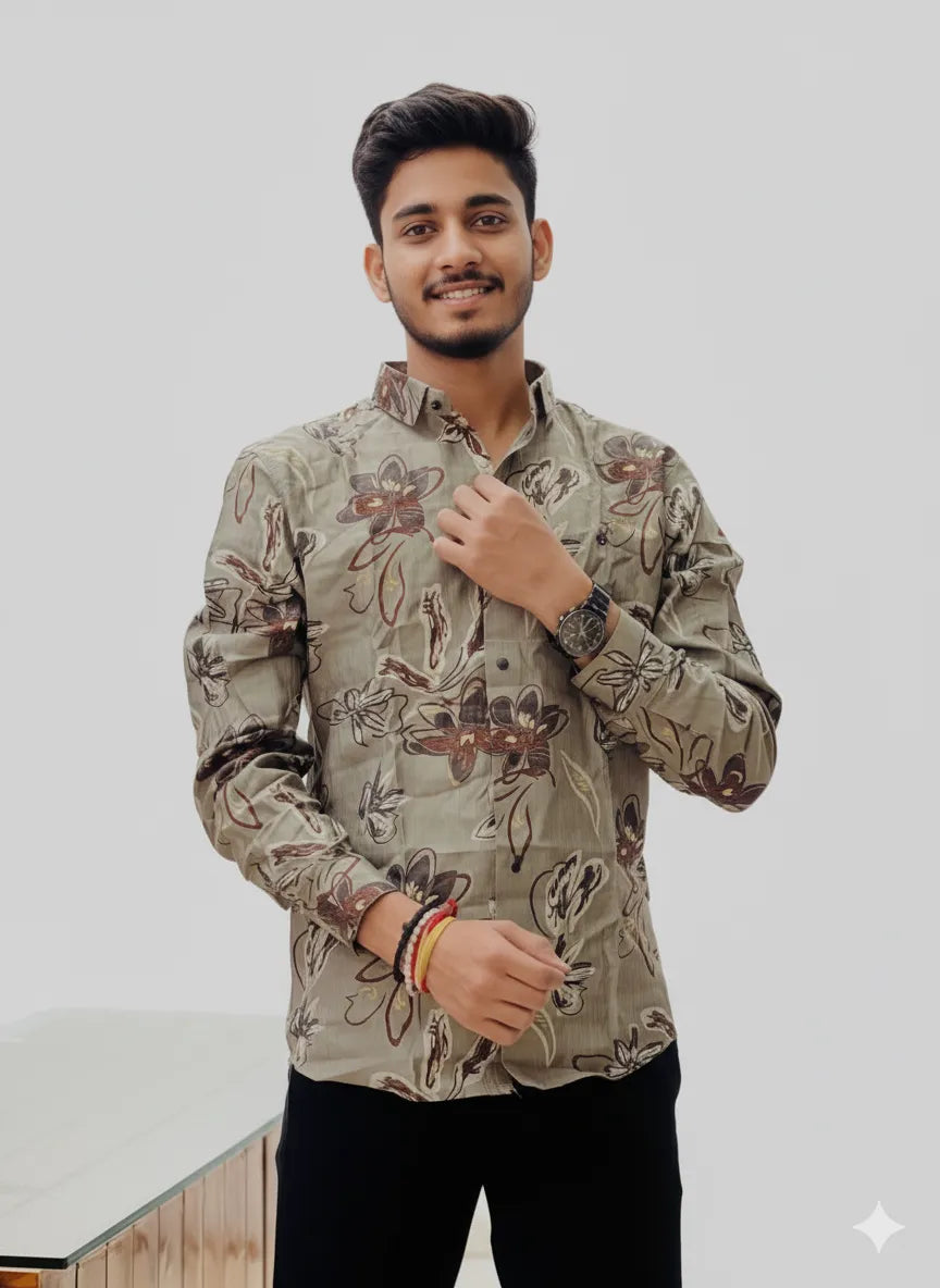 Abstract Floral Print